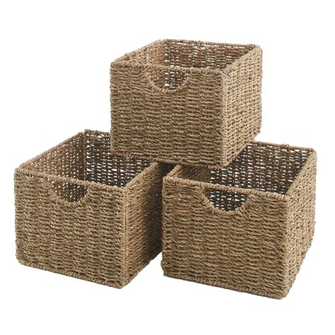 Unique Bargains Foldable Baskets Canvas Fabric Cube Container with Rope Handles Storage Bins. Unique Bargains. 1. +1 option. $30.69 - $56.39 reg $33.59 - $75.19. Sale. When purchased online. Add to cart. 